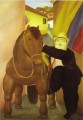 L’homme et le cheval Fernando Botero